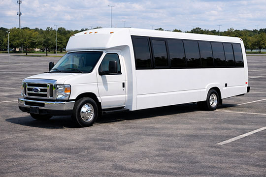 25-passenger minibus available for charter in Brenham, TX